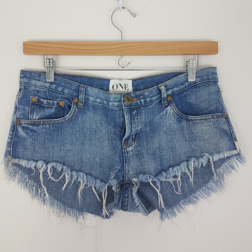 One Teaspoon | Bonitas Denim Cutoffs Shorts